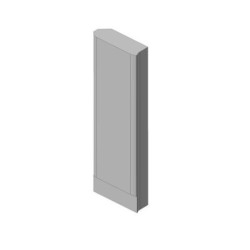 Šamotová deska přední, pravá KV HEAT W 2G 70.50.01 